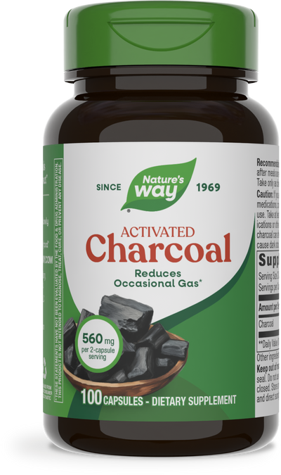 <{%PRIMARY_2070%}>Nature's Way® | Activated Charcoal, 100 capsules