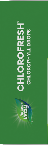 Nature's Way® | Chlorofresh Chlorophyll Drops - left side of pack Sku:10008