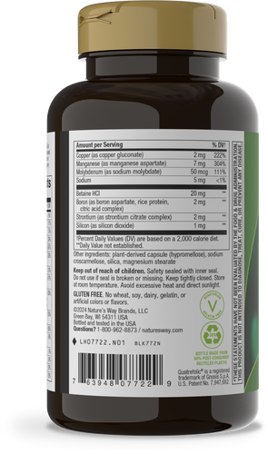 Nature's Way® | OsteoPrime - left side of pack Sku:07722