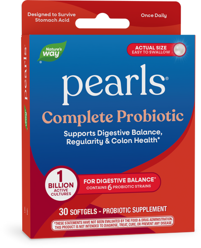 Nature's Way® | Pearls Complete Probiotic, 30 softgels Sku:04363