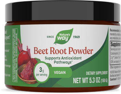 <{%PRIMARY_12127%}>Nature's Way® | Beet Root Powder, 5 oz (150 g)
