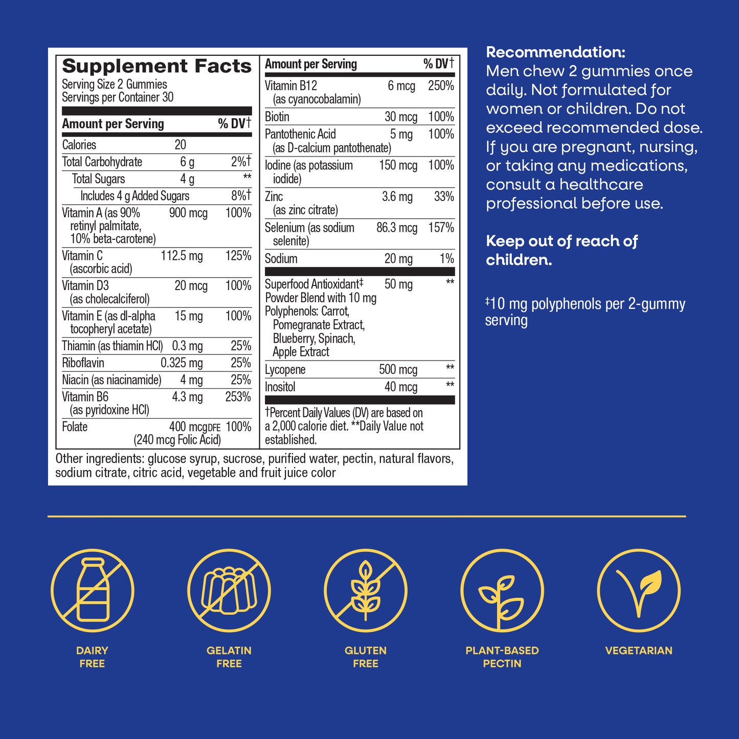 <{%MAIN12_15900%}>Nature's Way® | Alive! Men's Gummy Multivitamin