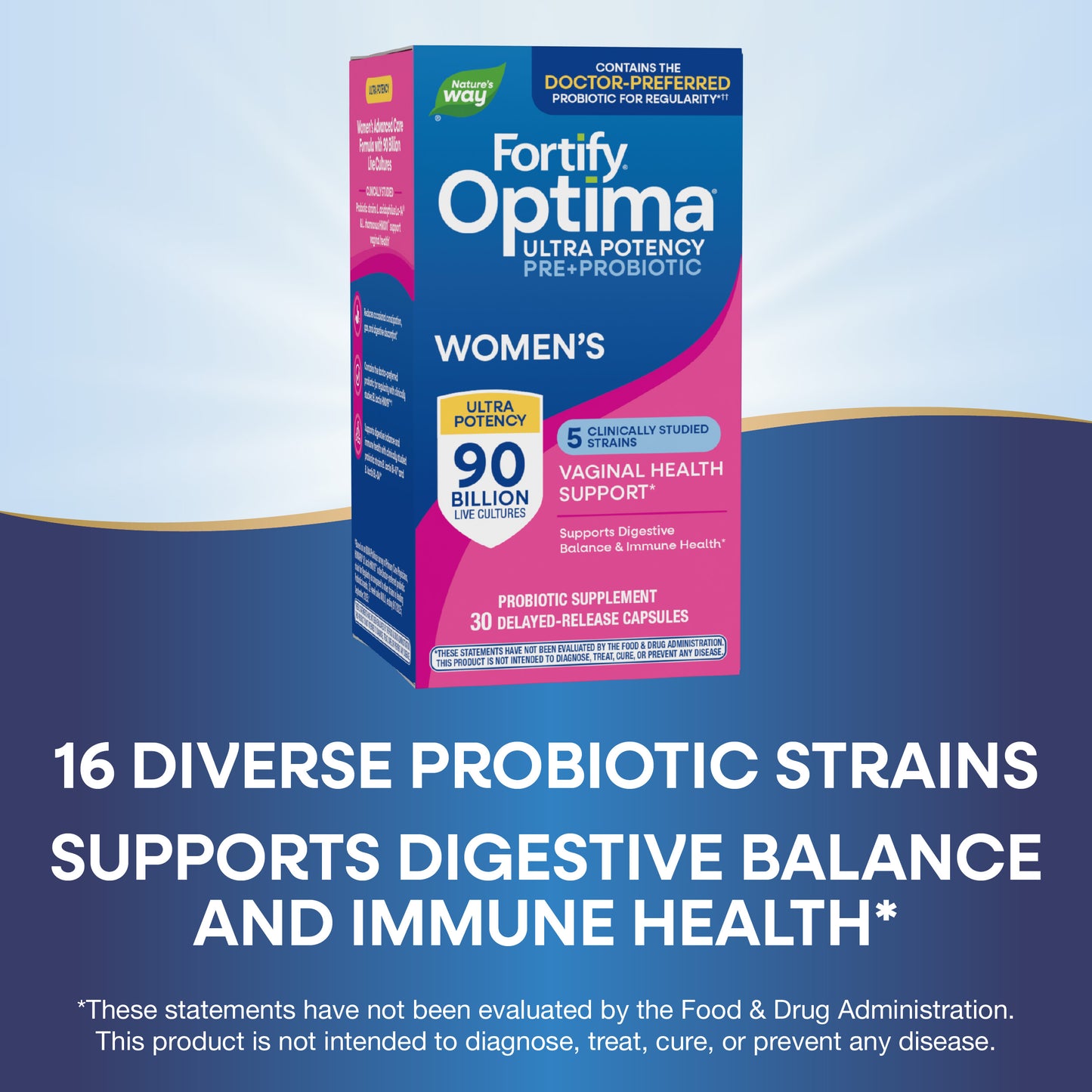 <{%MAIN3_15859%}>Nature's Way® | Fortify Optima Women's Pre+Probiotic