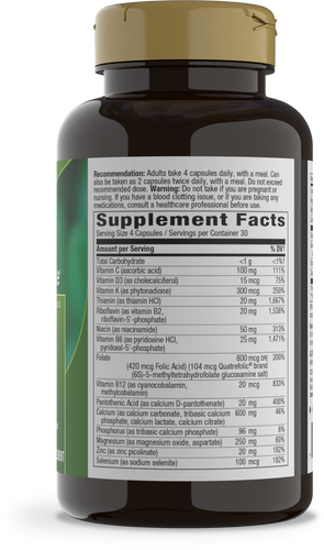 Nature's Way® | OsteoPrime - right side of pack Sku:07722