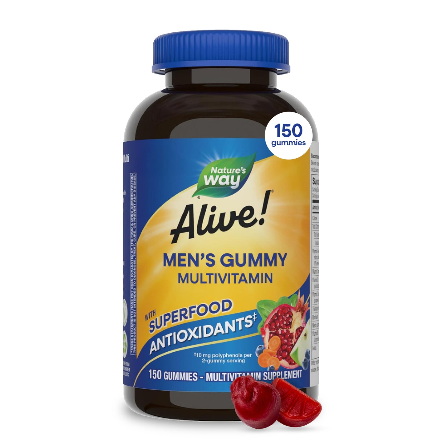 <{%MAIN6_14066%}>Nature's Way® | Alive! Men's Gummy Multivitamin