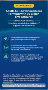 <{%MAIN9_15785%}>Nature's Way® | Fortify Optima Pre+Probiotic Age 50+ 90 Billion - left side of pack
