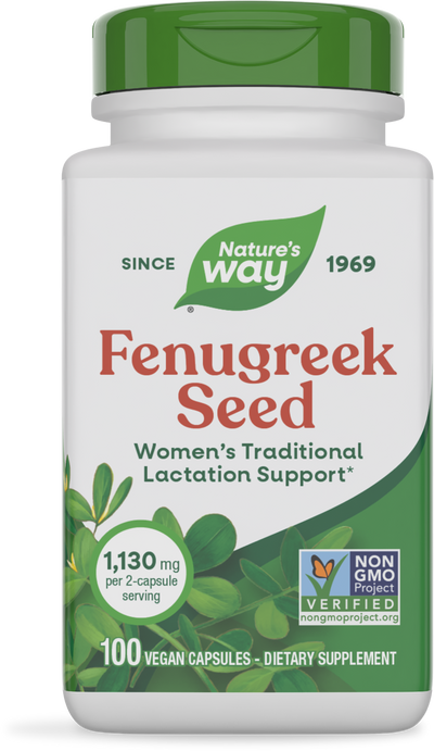 <{%PRIMARY_12800%}>Nature's Way® | Fenugreek Seed, 100 capsules