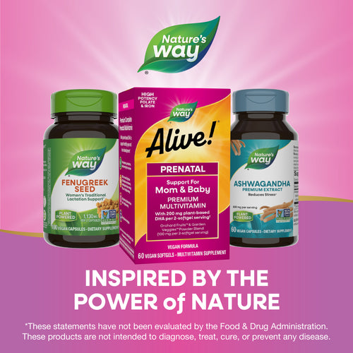 Nature's Way® | Alive! Premium Prenatal Multivitamin Sku:11209