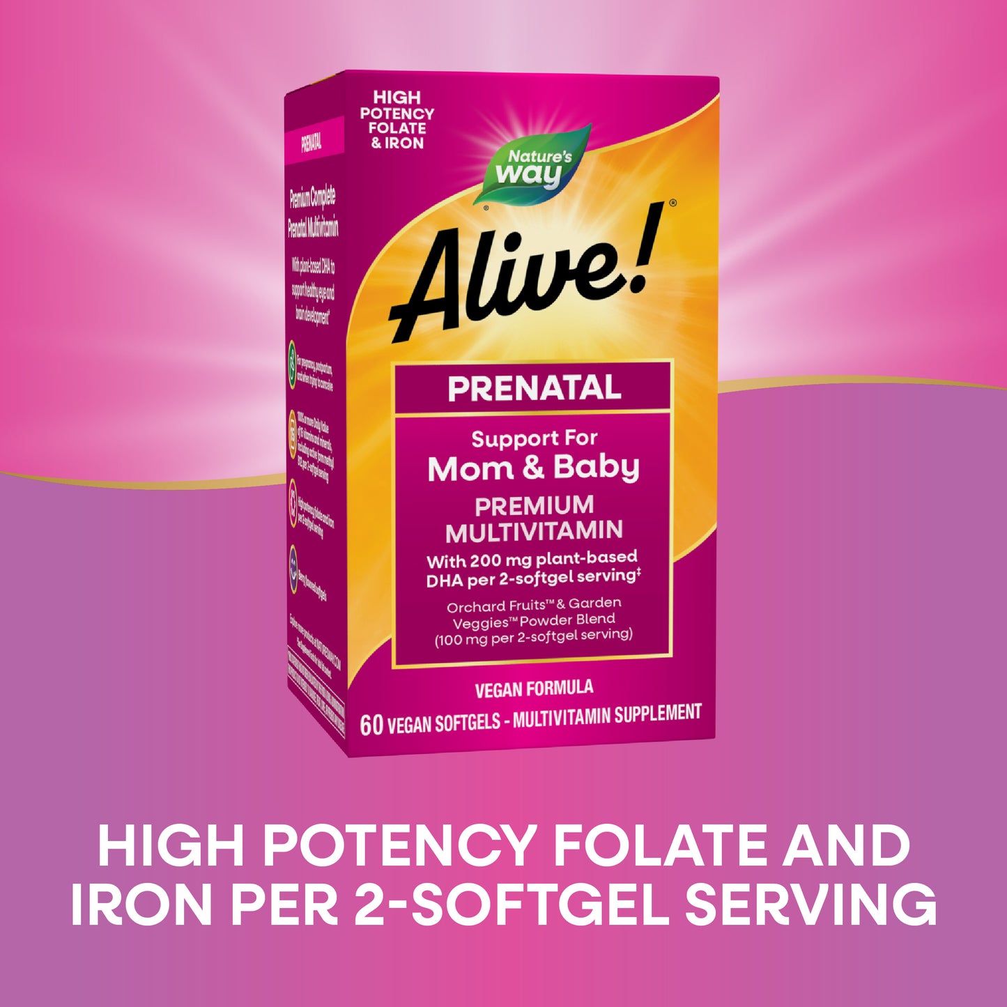 <{%MAIN3_11209%}>Nature's Way® | Alive! Premium Prenatal Multivitamin