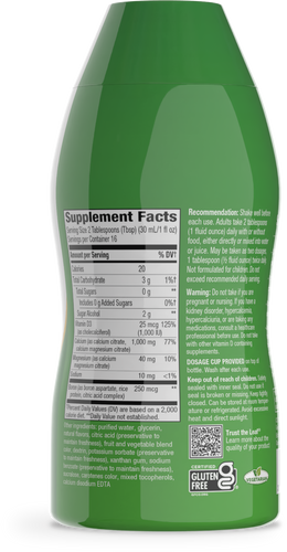 Nature's Way® | Calcium & Vitamin D3 - right side of pack Sku:ST1388