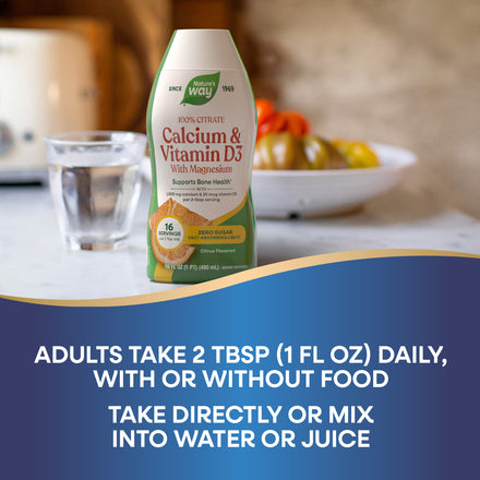 Calcium & Vitamin D3 Supplement Facts