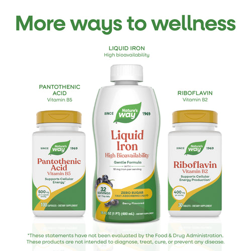 Nature's Way® | Liquid Iron Sku:ST1923