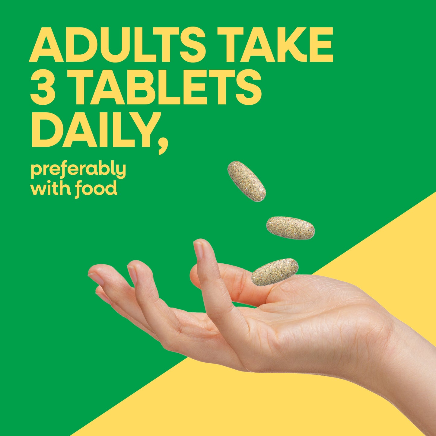 <{%DETAIL2_14932%}>Nature's Way® | Alive!® Max3 Potency Adult Complete Multivitamin-No Added Iron