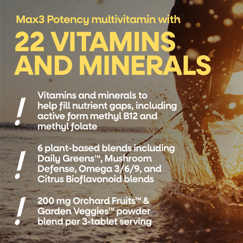 Nature's Way® | Alive!® Max3 Potency Adult Complete Multivitamin-No Added Iron Sku:14932