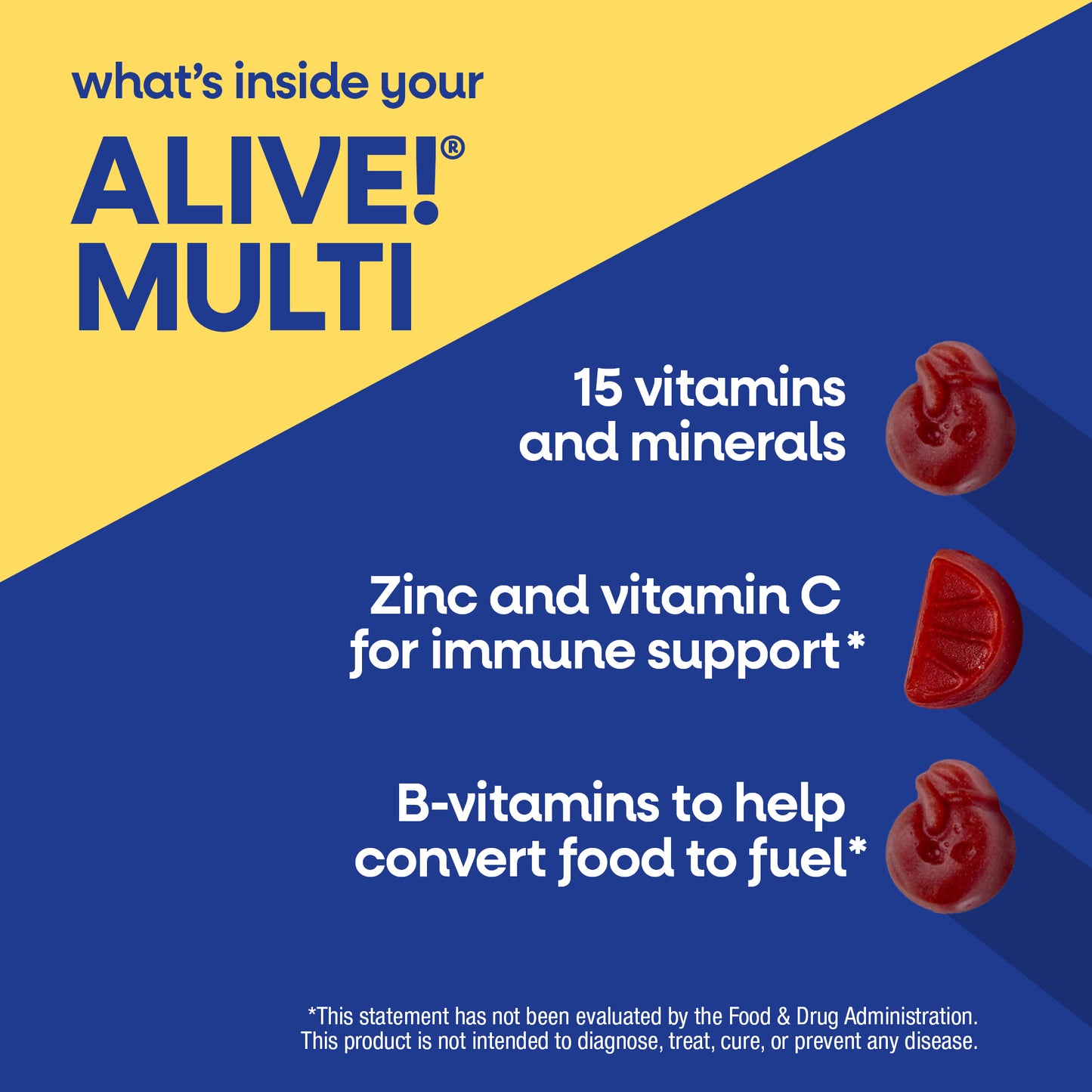 <{%MAIN2_14067%}>Nature's Way® | Alive!® Men's 50+ Gummy Multivitamin