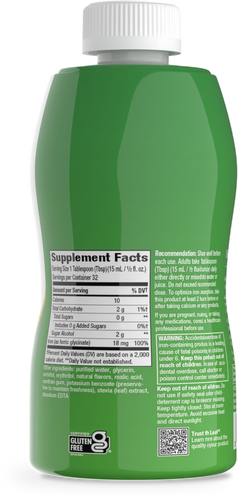 Nature's Way® | Liquid Iron - right side of pack Sku:ST1923