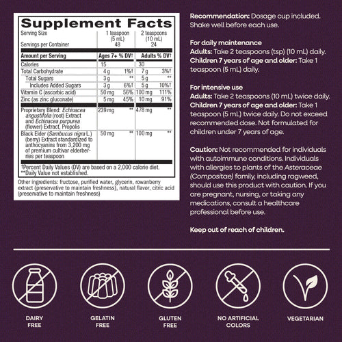 Nature's Way® | Sambucus Immune Elderberry Syrup Sku:15333