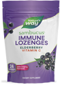 <{%PRIMARY_12709E%}>Nature's Way® | Sambucus Vitamin C Lozenges, 24 lozenges, Wild Cherry