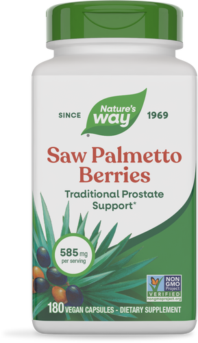 Nature's Way® | Saw Palmetto Berries, 180 capsules Sku:16758E