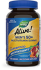Nature's Way® | Alive! Men's 50+ Gummy Multivitamin, 60 gummies, Fruit Sku:15902