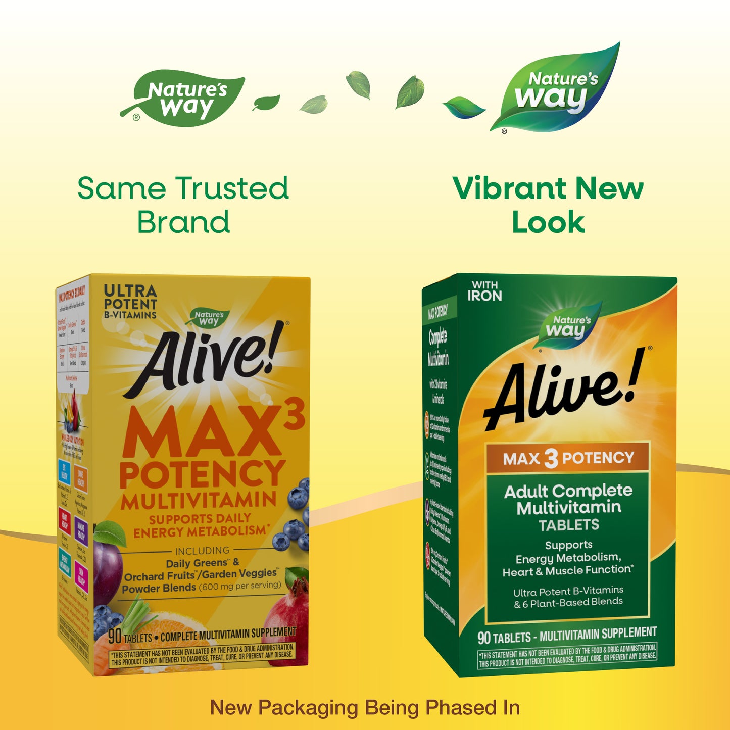 <{%MAIN1_undefined%}>Nature's Way® | Alive!® Max3 Potency Adult Complete Multivitamin