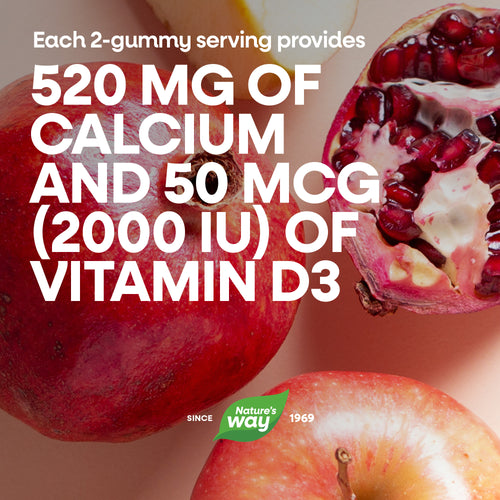 Nature's Way® | Alive! Calcium & Vitamin D3 Gummies Sku:10255