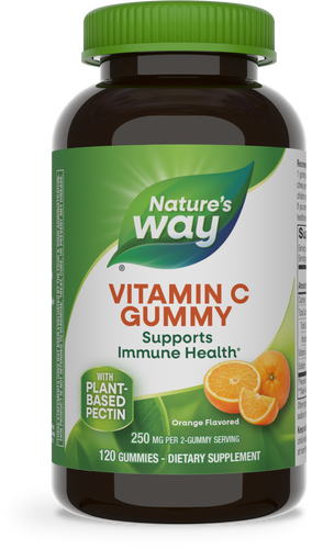 Nature's Way® | Vitamin C Gummies, 120 gummies, Orange Sku:13607