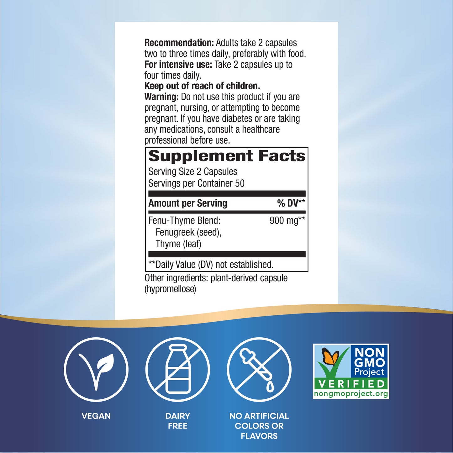 <{%MAIN7_350%}>Nature's Way® | Fenu-Thyme Premium Blend