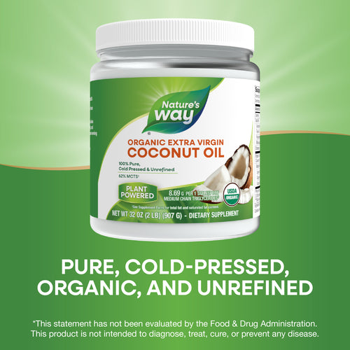 Nature's Way® | Organic Extra Virgin Coconut Oil Sku:15659