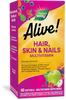 Nature's Way® | Alive! Hair, Skin & Nails Multivitamin, 60 softgels, Strawberry Sku:11094