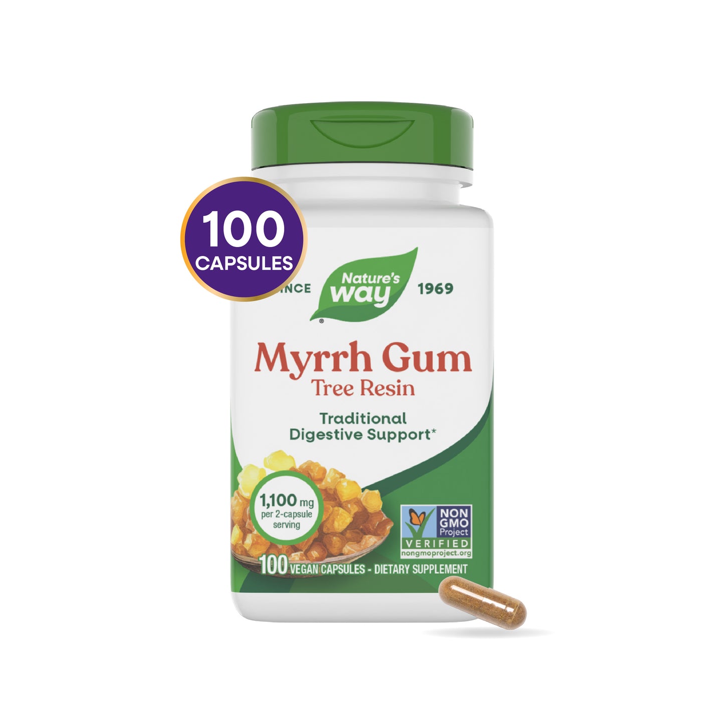 <{%MAIN8_15100%}>Nature's Way® | Myrrh Gum Tree Resin