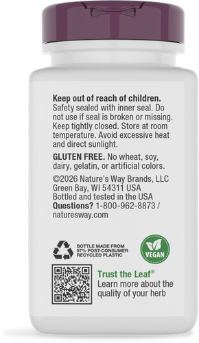 Nature's Way® | Garlicin Cardio - back of pack Sku:6793