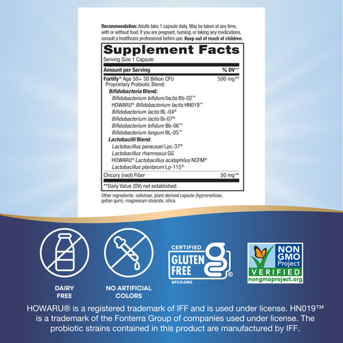 Nature's Way® | Fortify Daily Pre+Probiotic Adults 50+ Sku:10293