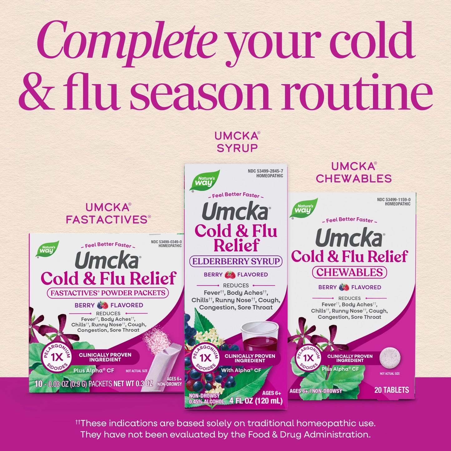 <{%MAIN5_15845%}>Nature's Way® | Umcka Cold & Flu Elderberry Syrup