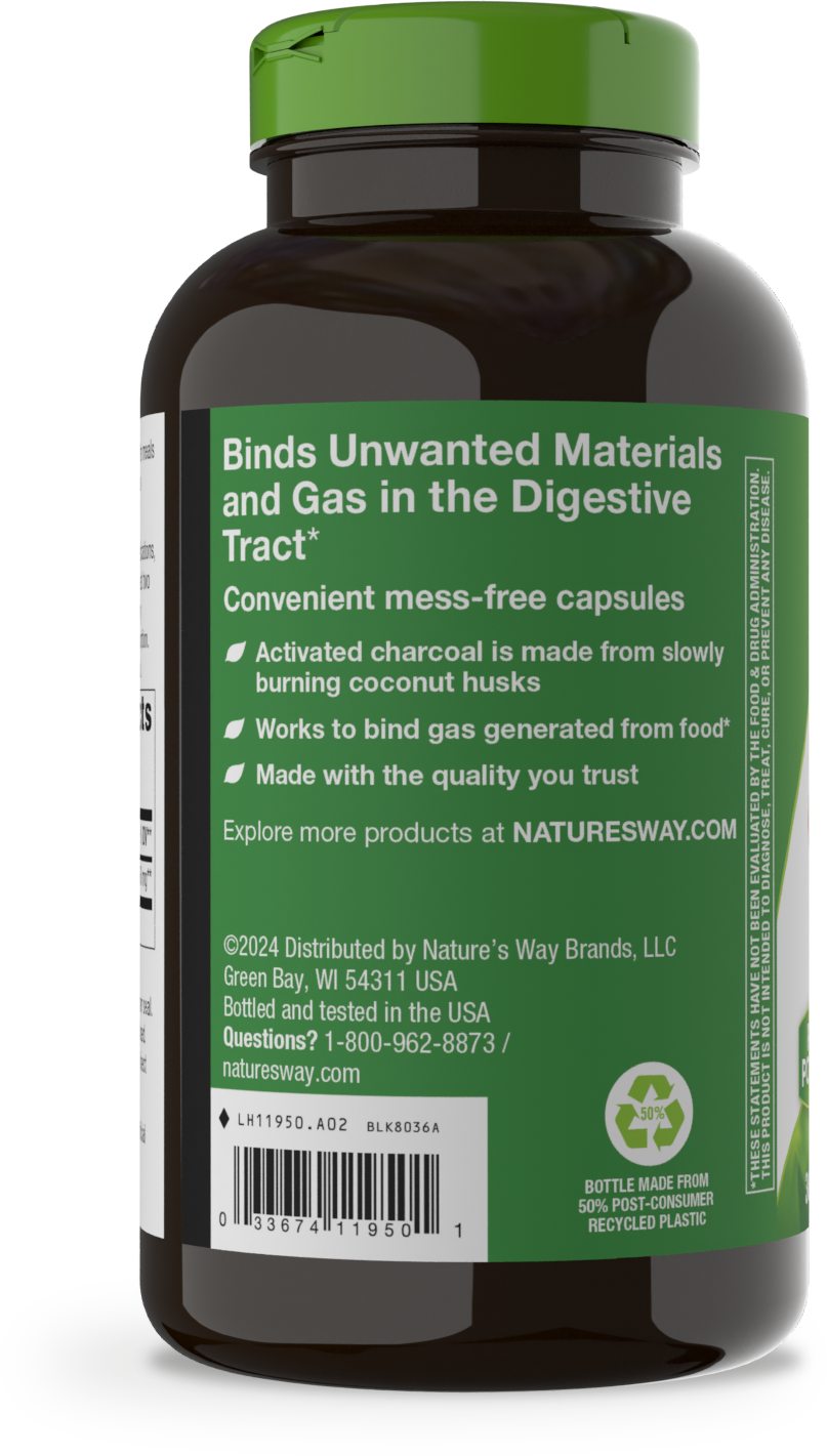 <{%MAIN8_11950%}>Nature's Way® | Activated Charcoal - left side of pack
