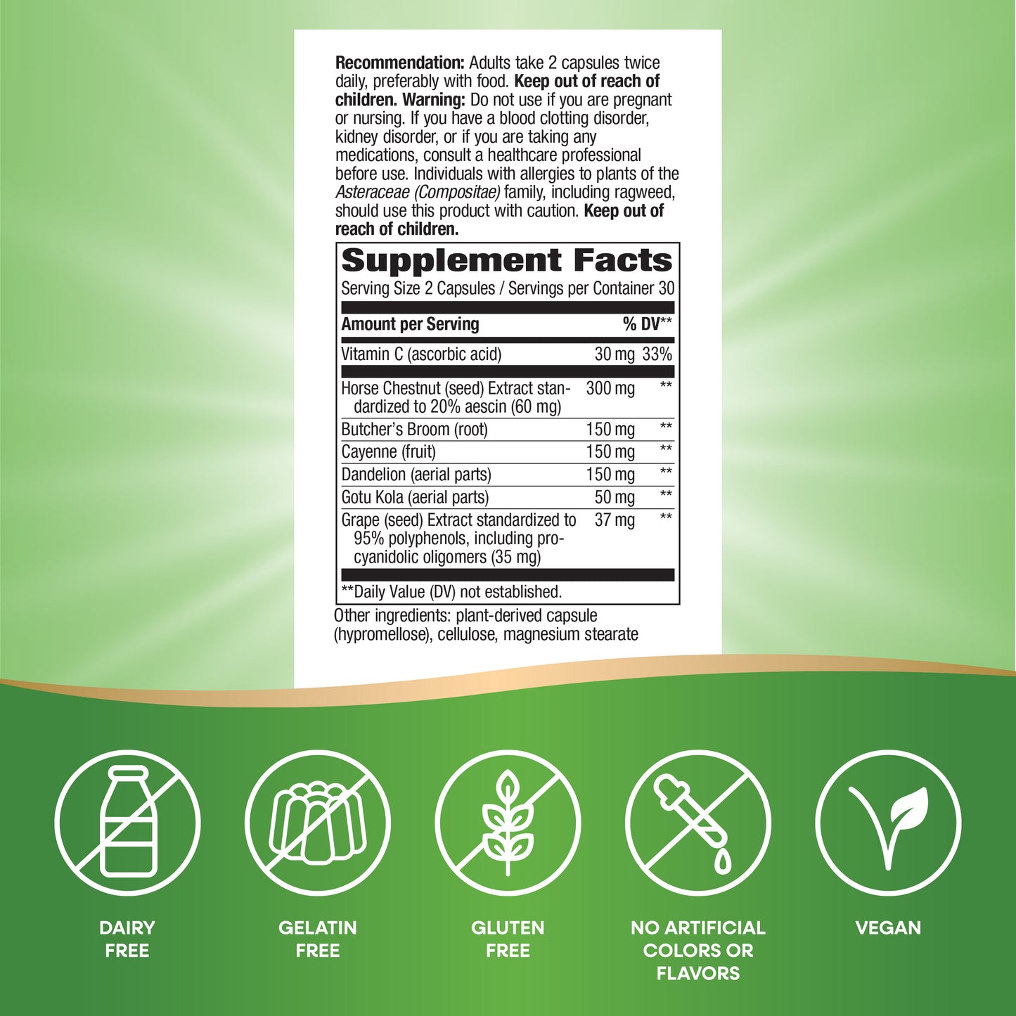 <{%MAIN4_79270%}>Nature's Way® | Leg Veins Premium Blend