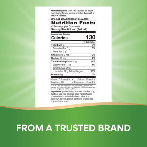 Nature's Way® | Aloe Vera Leaf Juice Sku:14280