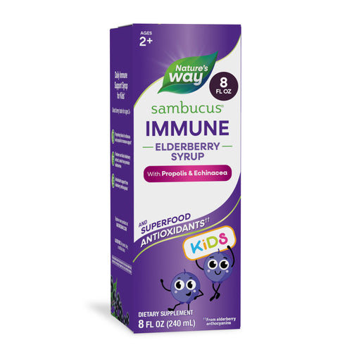 Nature's Way® | Sambucus Immune Elderberry Syrup for Kids* Sku:15359