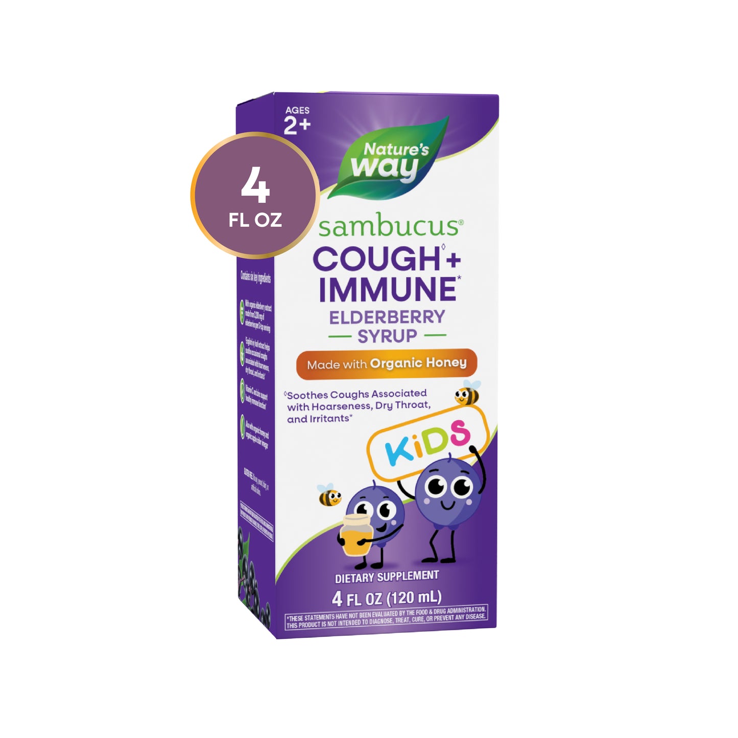 <{%MAIN6_13315%}>Nature's Way® | Sambucus Kids Cough♢ + Immune* Elderberry Syrup