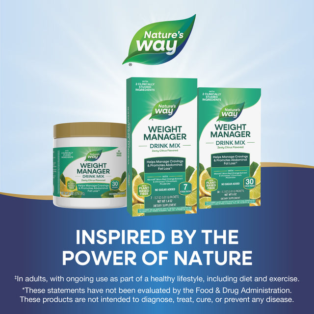 <{%MAIN14_14987%}>Nature's Way® | Weight Manager Drink Mix