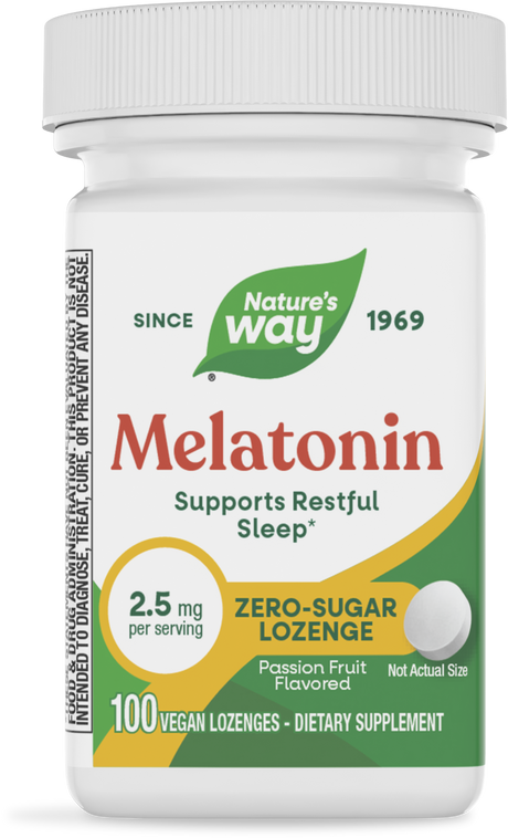 <{%PRIMARY_49111%}>Nature's Way® | Melatonin Lozenge, 100 lozenges