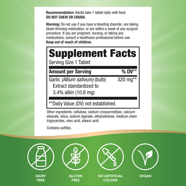<{%MAIN13_08503%}>Nature's Way® | Garlinase 5000