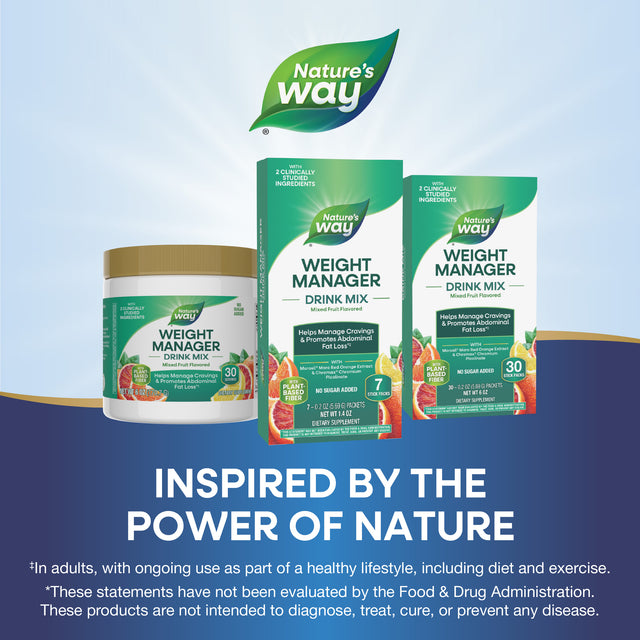 <{%MAIN9_14984%}>Nature's Way® | Weight Manager Drink Mix