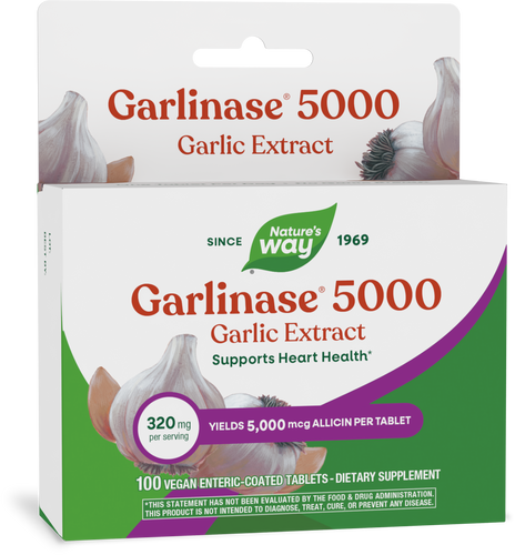 Nature's Way® | Garlinase 5000, 100 tablets Sku:08501E