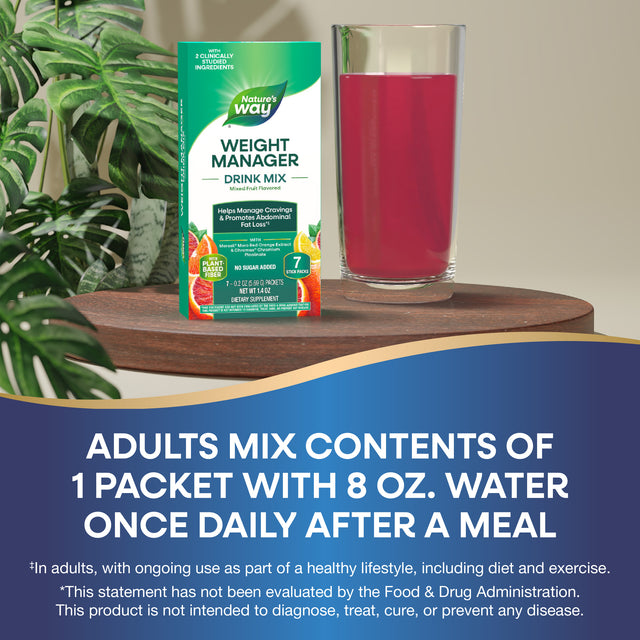 <{%DETAIL2_14984%}>Nature's Way® | Weight Manager Drink Mix - product recommendations