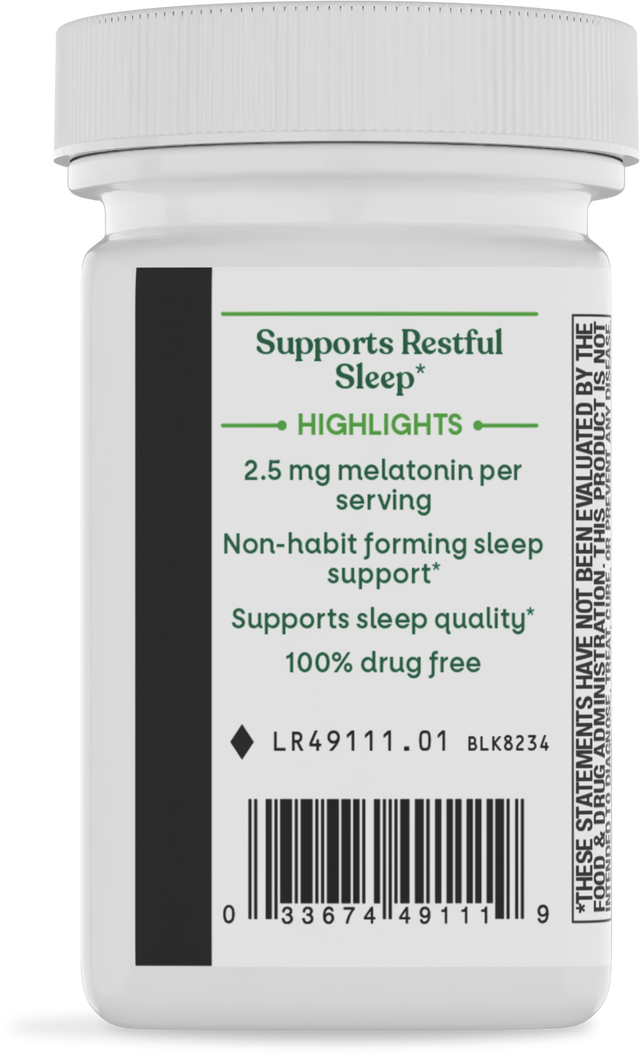 <{%MAIN3_49111%}>Nature's Way® | Melatonin Lozenge - left side of pack