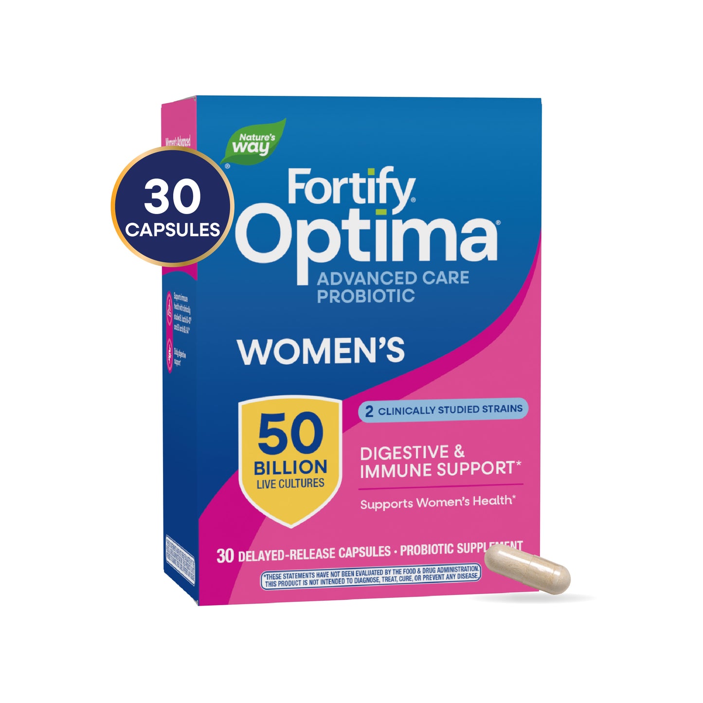 <{%MAIN6_10336%}>Nature's Way® | Fortify Optima Women's Advanced Care Probiotic