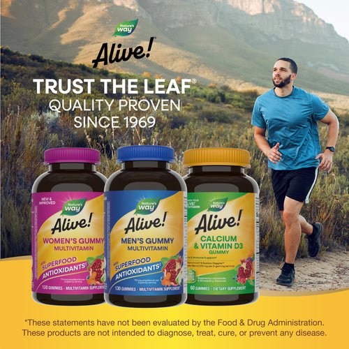 Nature's Way® | Alive! Men's Gummy Multivitamin Sku:14031