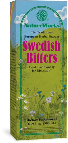 Nature's Way® | NatureWorks Swedish Bitters, 16.9 fl oz (500 ml) Sku:10040500