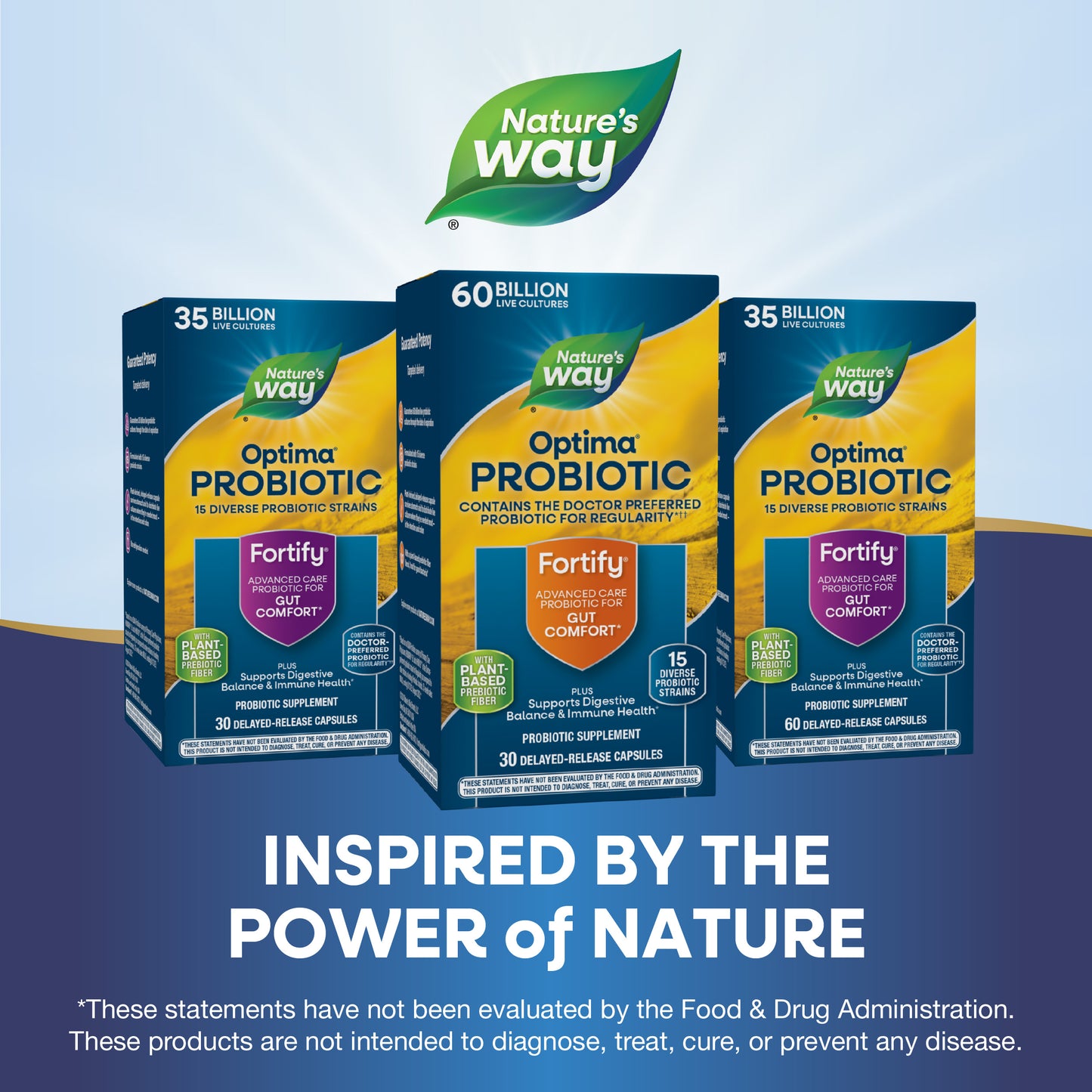 <{%MAIN5_15783%}>Nature's Way® | Fortify Optima Advanced Care 60 Billion Probiotic